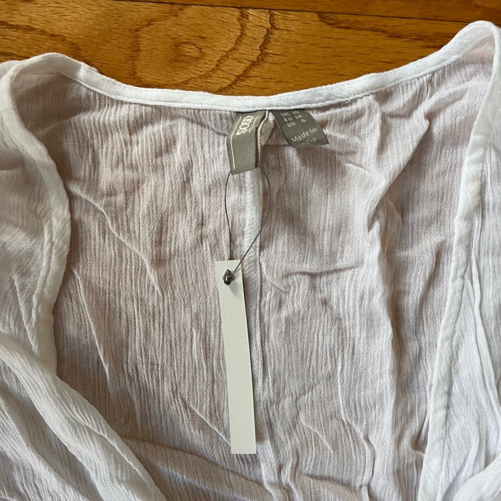NWT Asoa swimsuit cover up petite size 10 - Picture 2 of 3